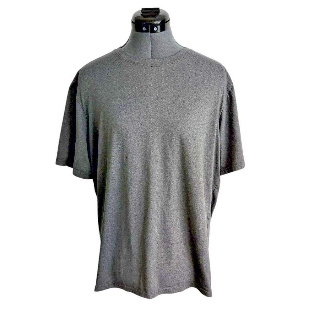 REI Co-op Mens Medium Gray Short Sleeve Active Hiking Performance T-Shirt